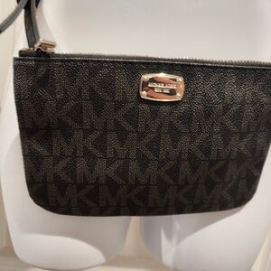 Michael Kors Black Signature Crossbody Bag